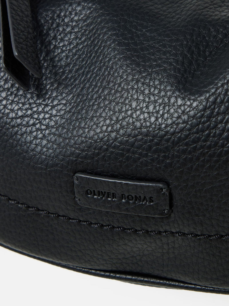 Oliver Bonas black sling crossbody bag 17cm (British brand)