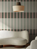 MADE.COM Green and Blush Terri wallpaper 10m roll, imported from the UK