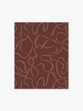MADE.COM Purple Varri wallpaper 10m roll, imported from the UK