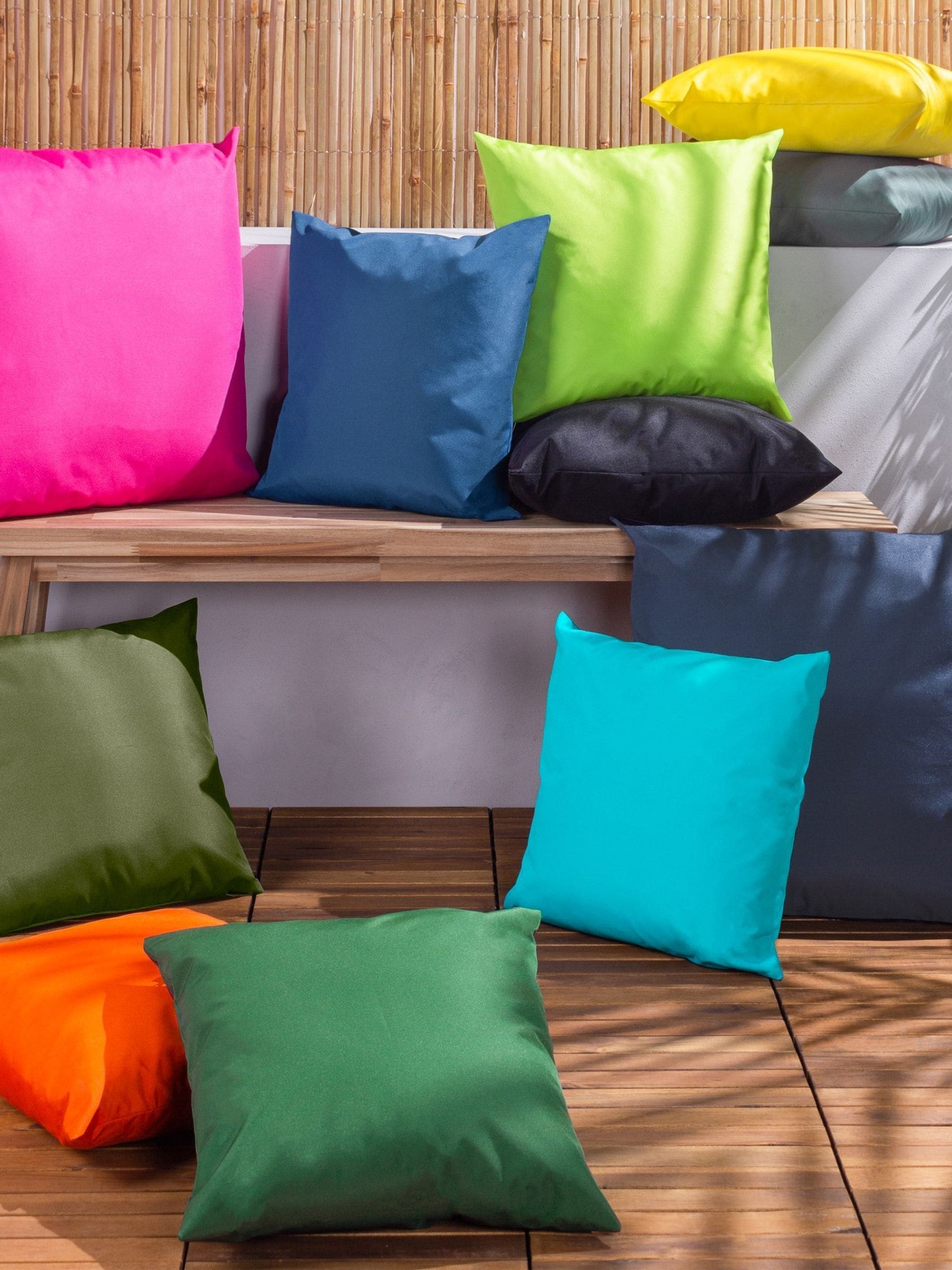 Furn Royal Wrap outdoor cushion 43x43cm (British brand)