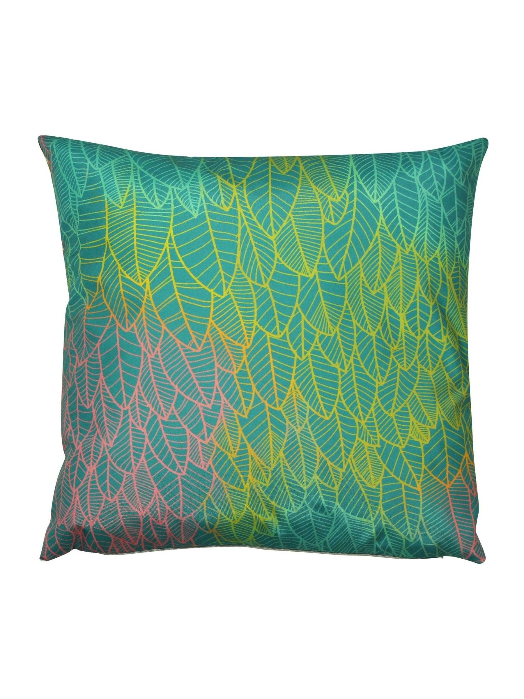 Evans Lichfield Blue Hummingbird outdoor cushion 43x43cm, UK version