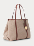 Lauren Ralph Lauren tote bag canvas leather (British brand)