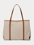 Lauren Ralph Lauren tote bag canvas leather (British brand)