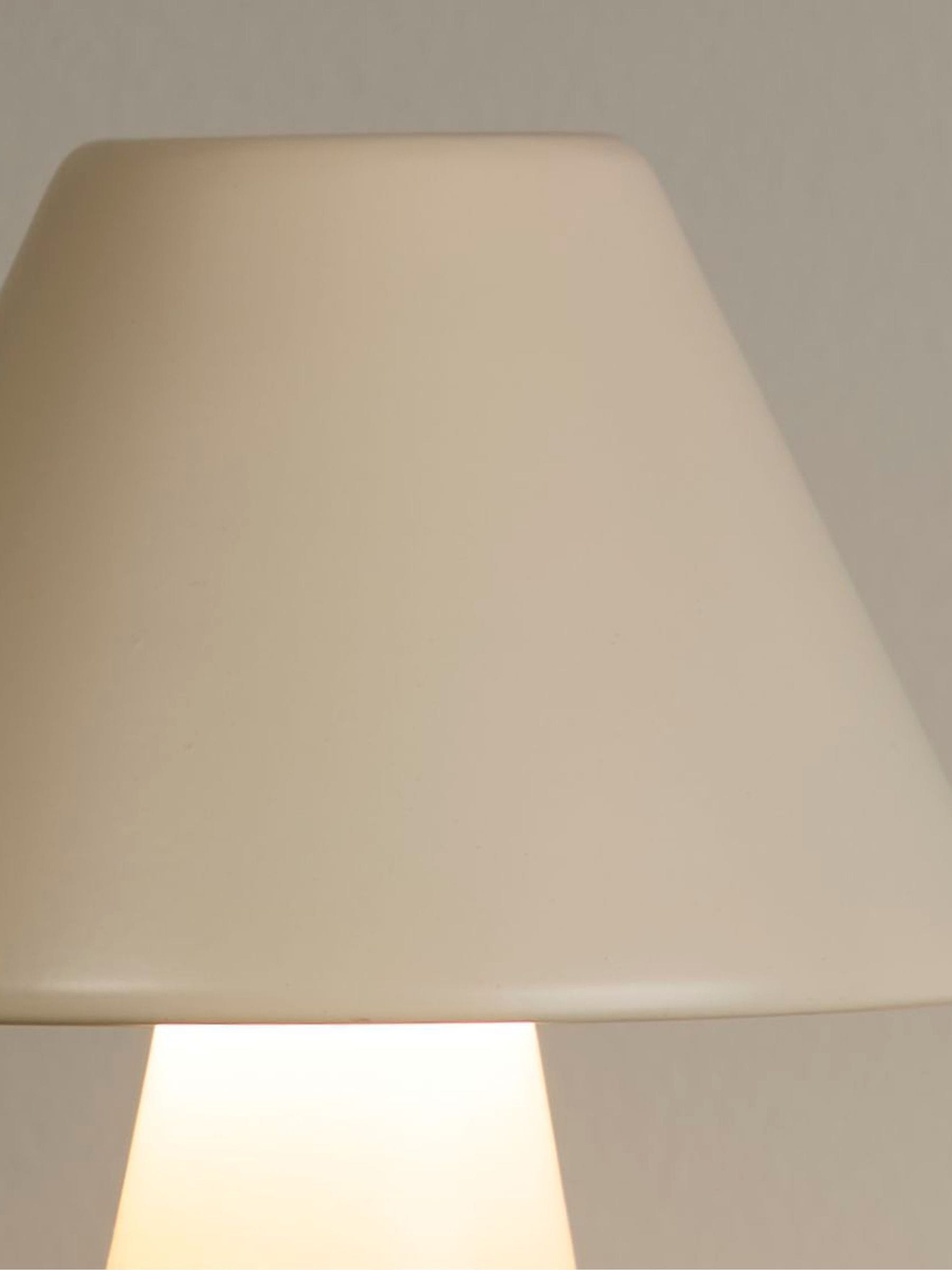 Searchlight cream mushroom rechargeable table lamp 2 pack - British product