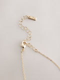 Gold tone sausage dog pendant necklace (British brand)