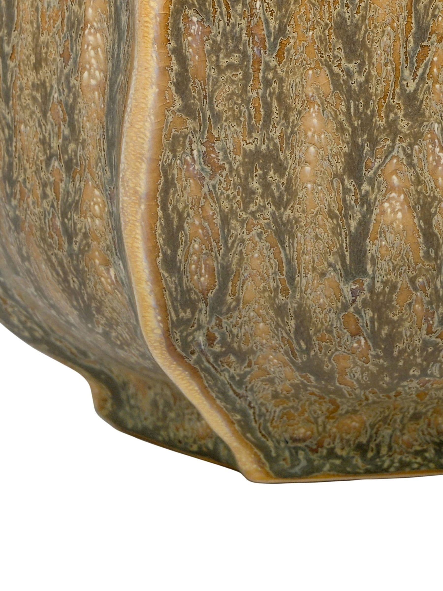 Libra Interiors Colston reactive glaze vase medium (British brand)
