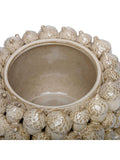 Libra Interiors cream acorn cluster planter, UK version