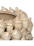 Libra Interiors cream acorn cluster planter, UK version