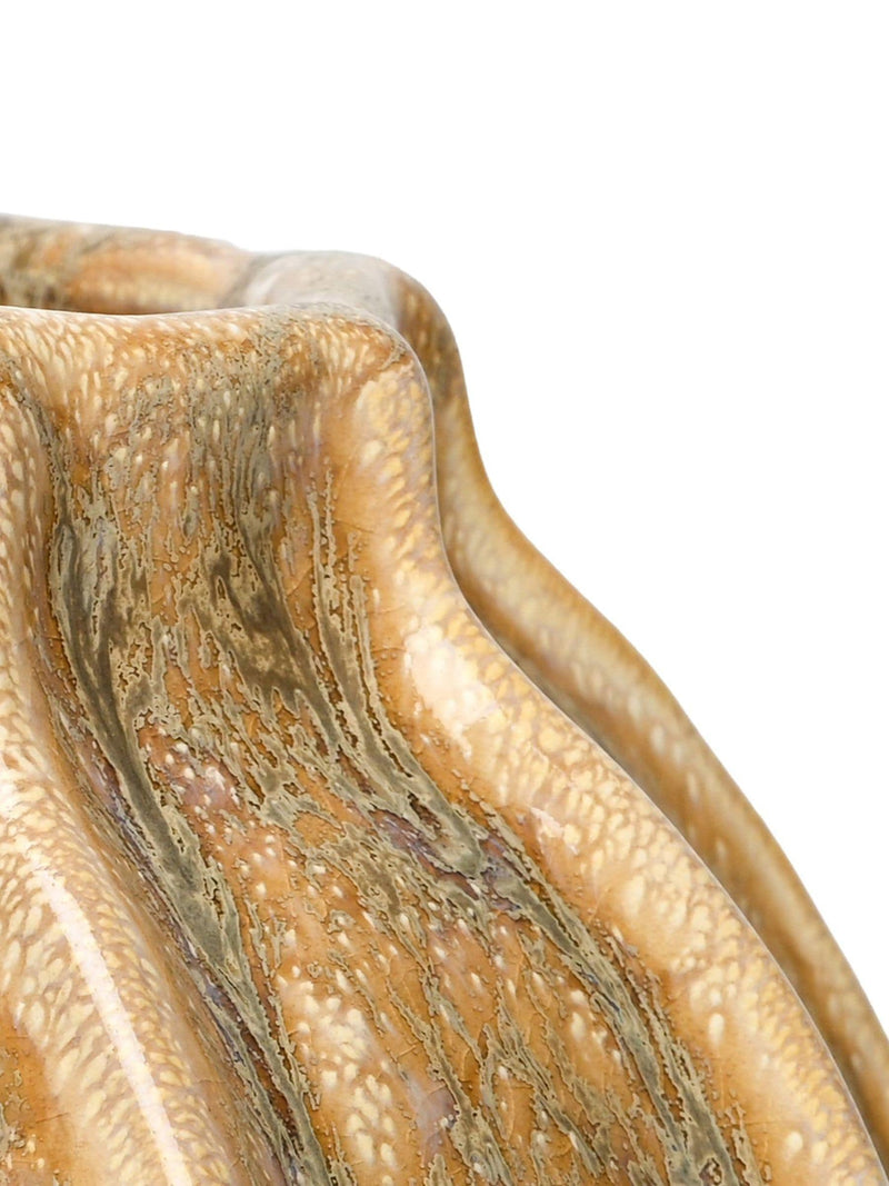 Libra Interiors vase Cream Colston Reactive Glaze Large (British brand)