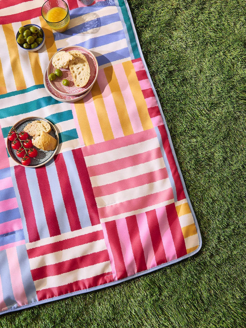 Furn multicolour Ana picnic blanket large - British product
