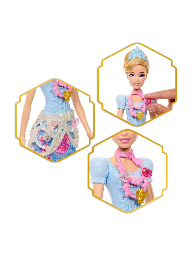 Mattel Games Jewel Reveal Cinderella doll 32.5cm (British brand)