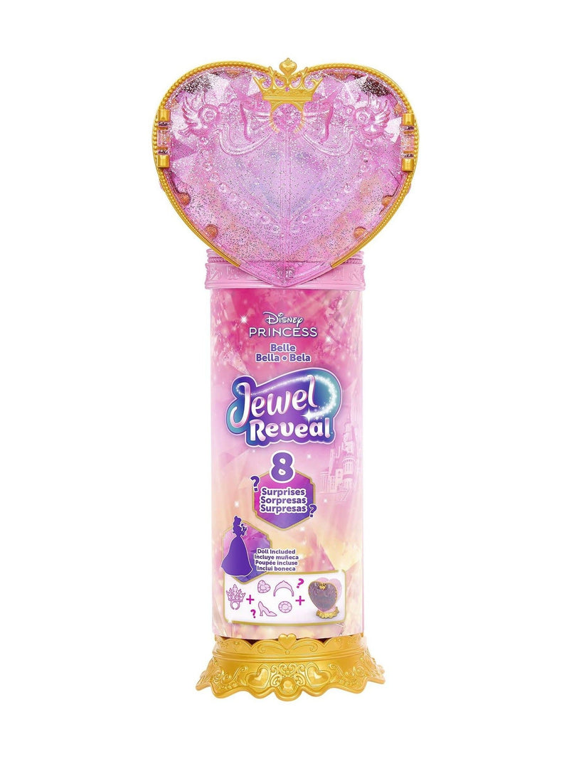 Mattel Games Disney Princess Jewel Reveal Belle doll 32.5cm, UK version