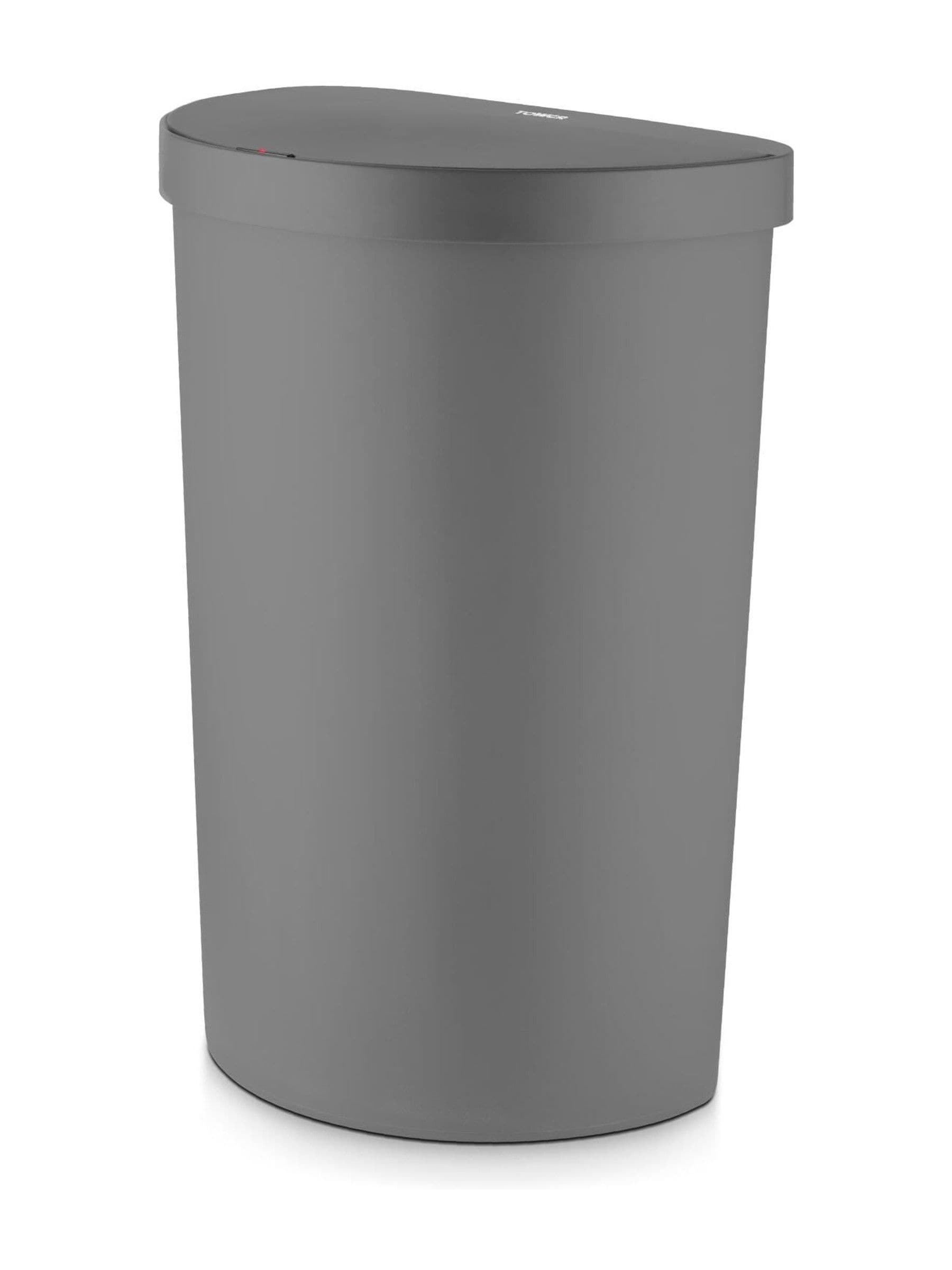 Tower Black Curved 50L Sensor Bin