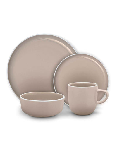 Next Barbary and Oak Nattura 16 Piece Cashmere Dinner Set- Buy online at McGrocer