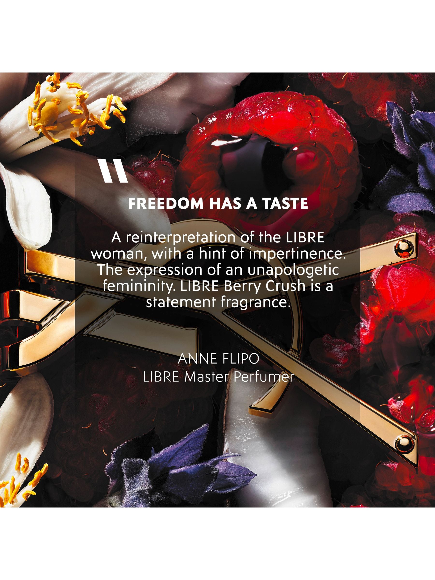 Yves Saint Laurent Libre Berry Crush perfume 100ml, UK version