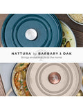 Barbary and Oak Cashmere Nattura Cast Iron Casserole 2.2L Cooking Pot