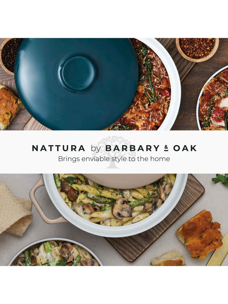 Barbary and Oak Cashmere Nattura shallow casserole 23.5cm (British brand)