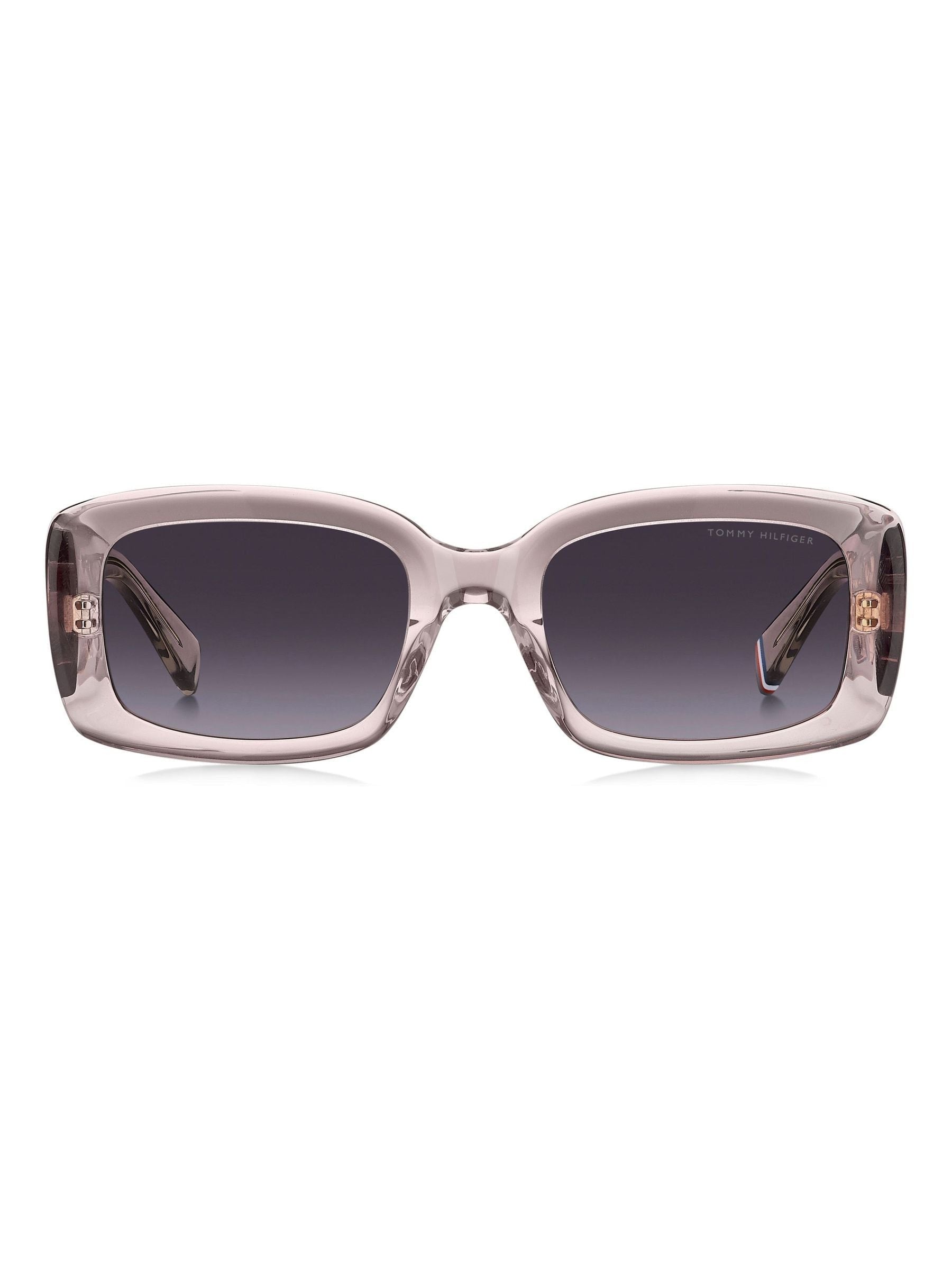 Tommy Hilfiger pink rectangular sunglasses (British brand)