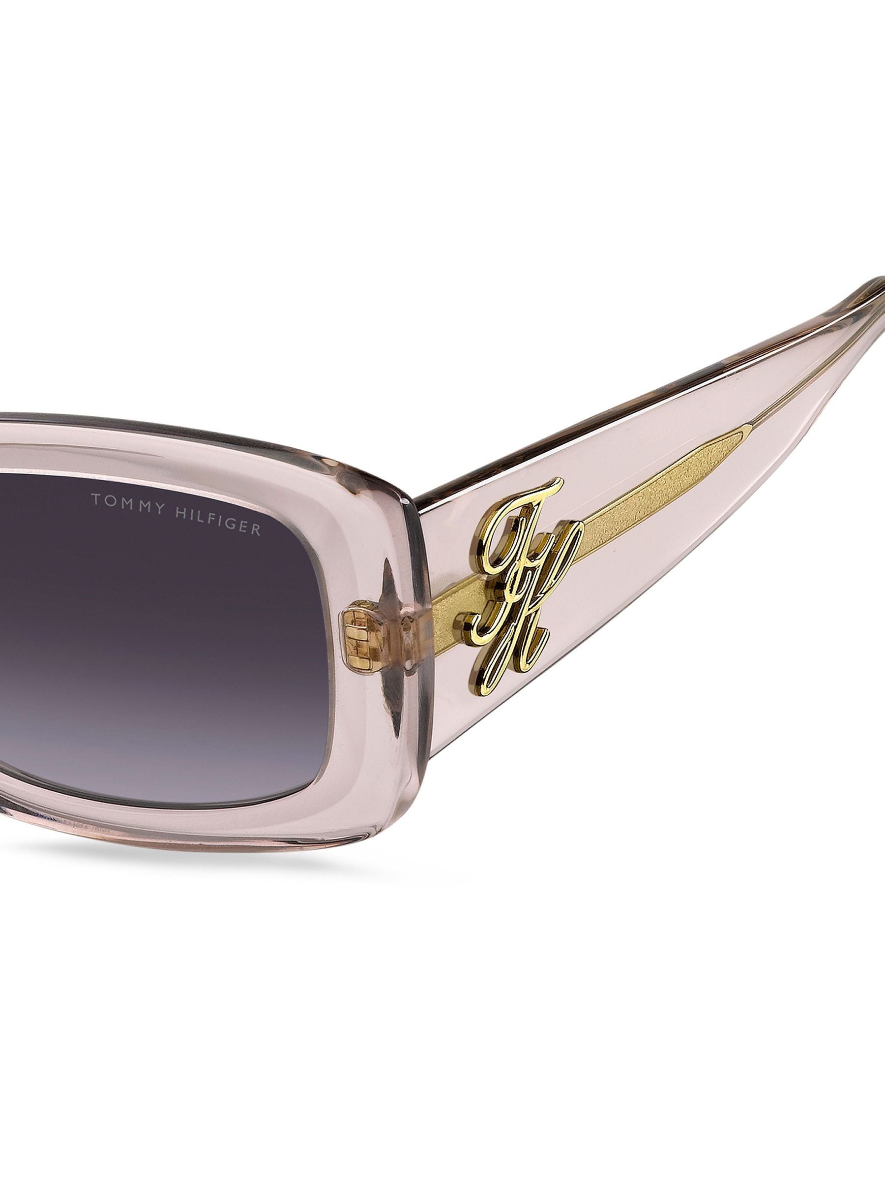Tommy Hilfiger pink rectangular sunglasses (British brand)