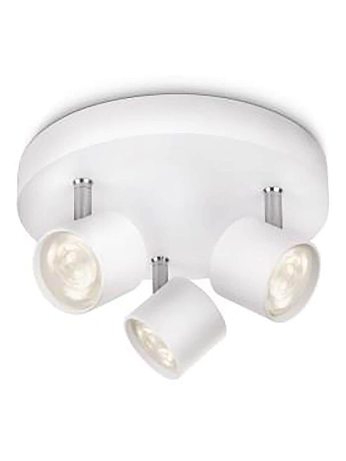 Philips White LED Star 3-Bar Spotlight Ceiling Light - British product