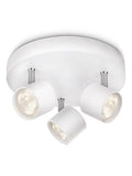 Philips White LED Star 3-Bar Spotlight Ceiling Light - British product