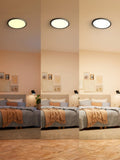 Philips Black Superslim LED ceiling light 18W, UK version