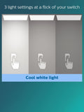 Philips white LED panel ceiling light (British brand)