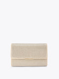 Carvela Anna clutch bag with silver crystal embellishment - British product