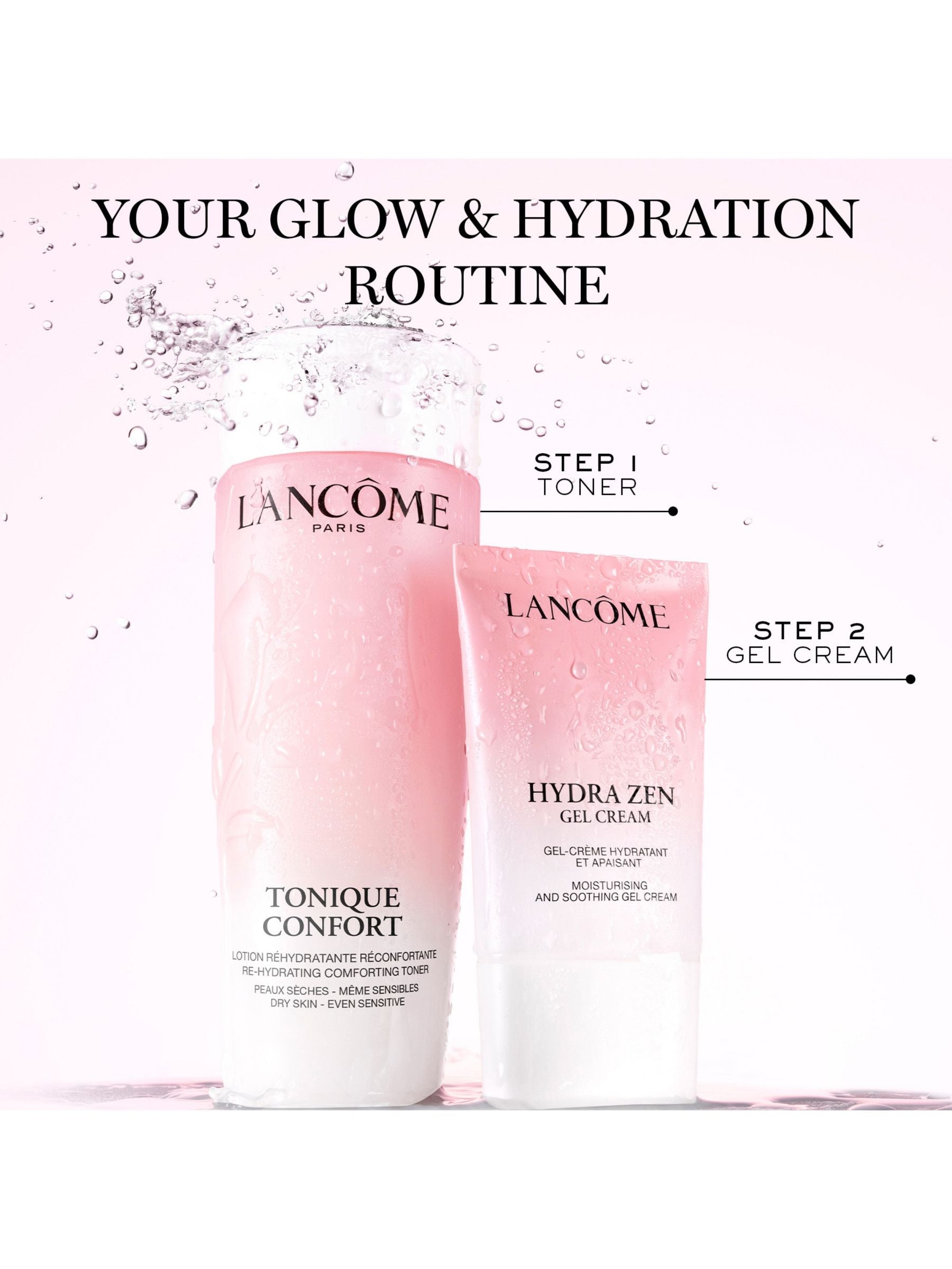 Lancôme Hydrazen Starter Set skincare kit (British brand)