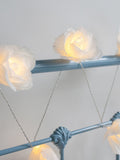 Lights4fun grey Juliet rose fairy lights 20 LED, imported from the UK