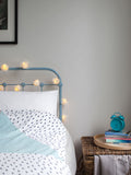 Lights4fun grey Juliet rose fairy lights 20 LED, imported from the UK