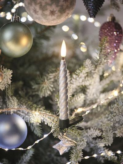 Next Lights4fun Gold 10 TruGlow LED Christmas Candle Clips with Remote Control- Buy online at McGrocer