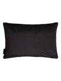 Laurence Llewelyn-Bowen black velvet cushion with gold embroidered Venus, UK version