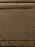 Appletree taupe velvet bedspread 235cm - British product