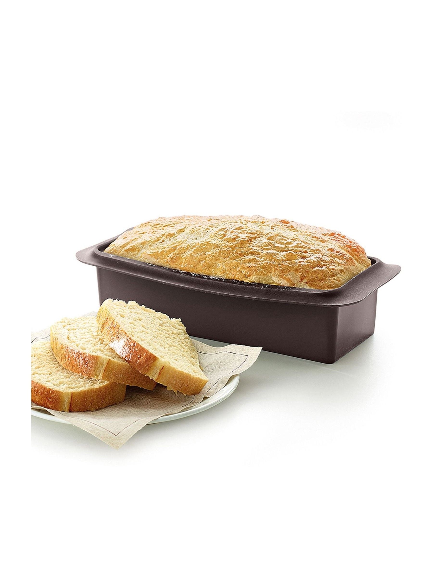 Lekue brown silicone loaf mould 29.5cm (British brand)