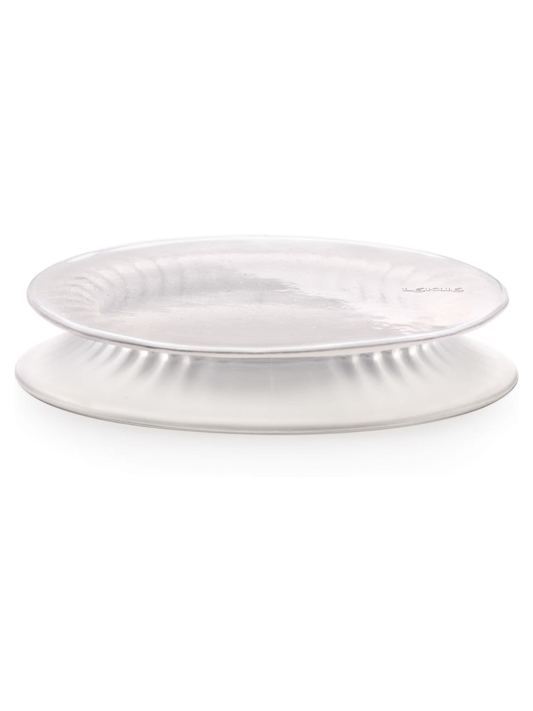 Lekue set of 3 transparent stretch lids, imported from the UK