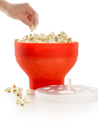 Next Lékué Red Microwave Popcorn Maker- Buy online at McGrocer