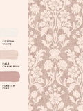 Laura Ashley Plaster Pink Semington Silhouette wallpaper 10m - British product