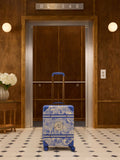 Joules blue toile de jouy cabin case hard shell - British product