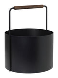 blomus Black Oak ASHI Firewood Basket