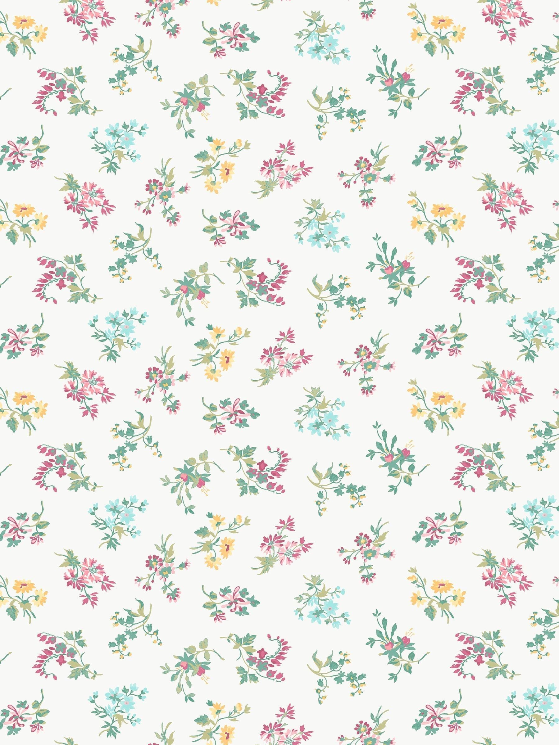 Laura Ashley Keeleigh Posy wallpaper sample A4 - British product