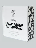 Etta Loves black and white sensory muslin blanket, UK version