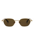 AllSaints metal sunglasses gold frame brown lenses 51mm (British brand)