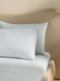 MADE.COM Grey Ansel Stripe 100% Cotton Pillowcases 2 Pack