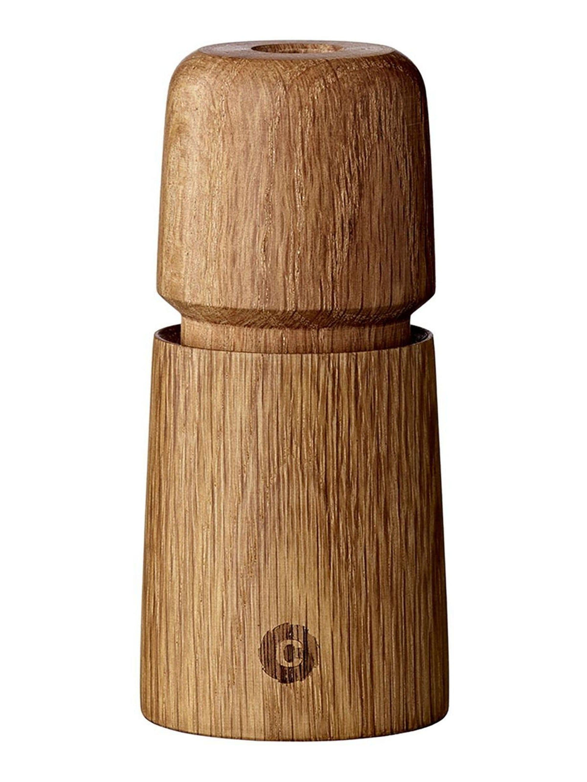 Crush Grind Stockholm oak salt or pepper grinder 11cm, imported from the UK