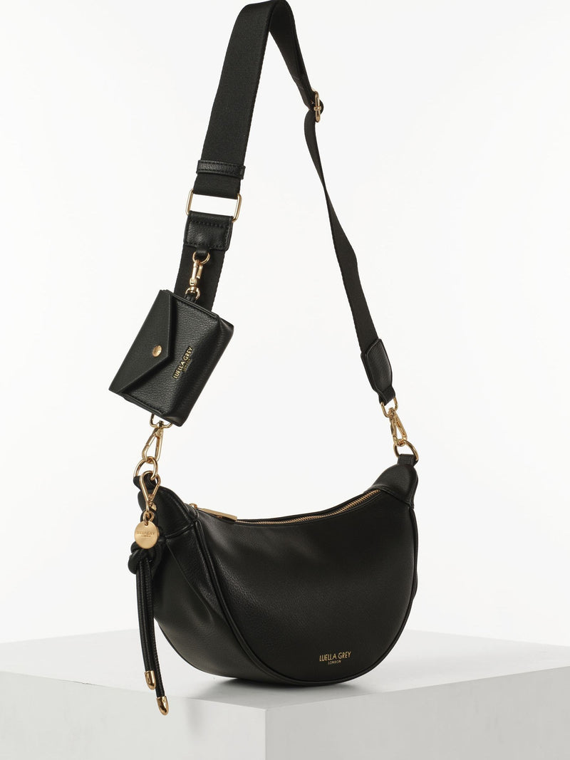 Luella Grey Black Lolly sling bag, UK version