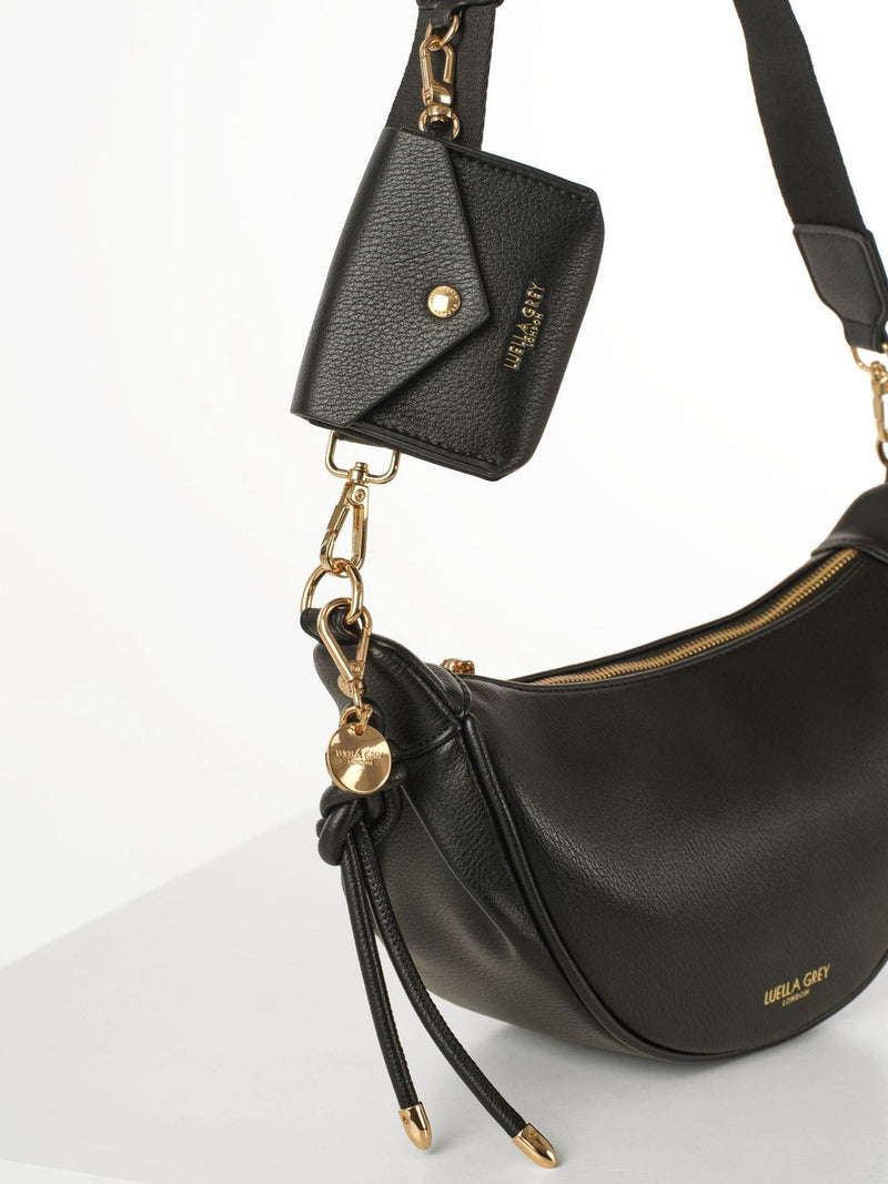 Luella Grey Black Lolly sling bag, UK version