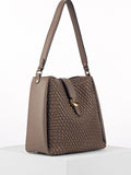 Luella Grey Flora weave hobo bag, imported from the UK