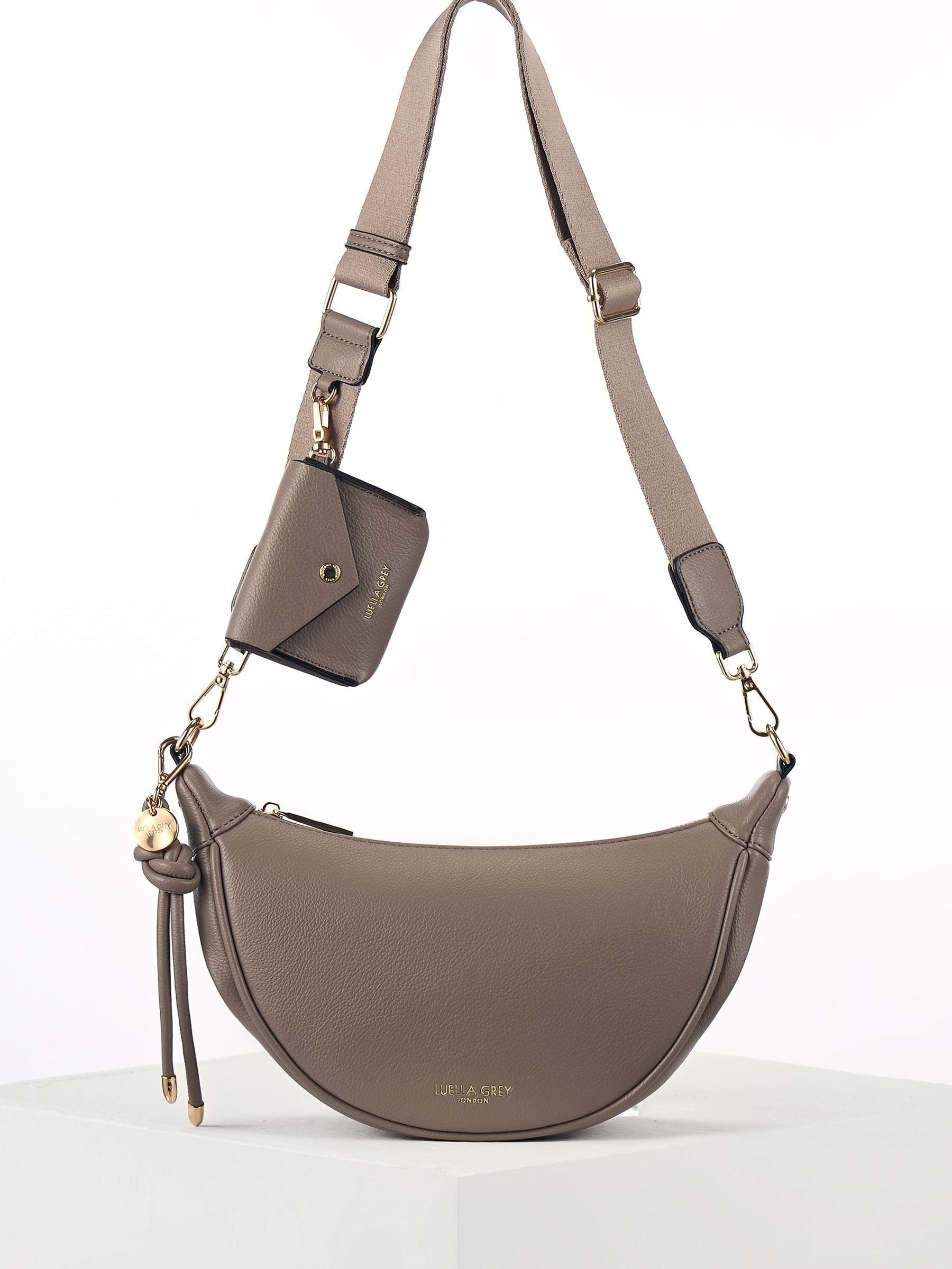 Luella Grey Lolly Black Sling Bag