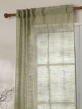 Yard Eucalyptus Cirrus Sheer Curtain Panel